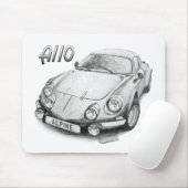 Alpine A110 Muismat (Met muis)