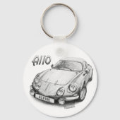 Alpine A110 Sleutelhanger (Voorkant)
