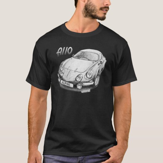 Alpine A110 T-shirt (Voorkant)
