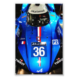 Alpine A470-Gibson 24 uur Le Mans 2018 Foto Afdruk
