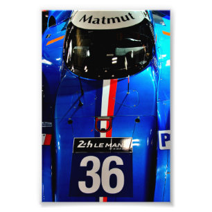 Alpine A470-Gibson 24 uur Le Mans 2018 Foto Afdruk