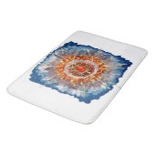 Alpine Architecture Famous Art Poster Badmat (Gekanteld)