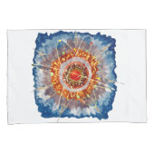 Alpine Architecture Famous Art Poster Kussensloop (Voorkant-Rechts)