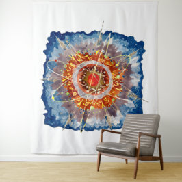 Alpine Architecture Famous Art Poster Wandkleed