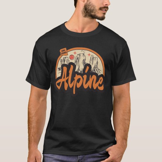 Alpine, Arizona T-shirt (Voorkant)