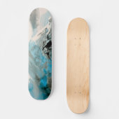Alpine Ascent Mountain Photo Skateboard (Voorkant)