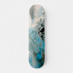 Alpine Ascent Mountain Photo Skateboard