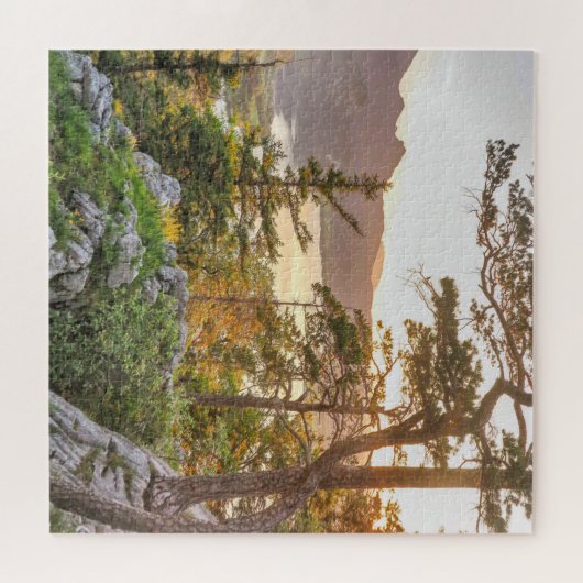 Alpine Aspen Legpuzzel (Horizontaal)