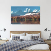 Alpine Autumn Canvas Afdruk (Insitu (Slaapkamer))