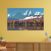 Alpine Autumn Canvas Afdruk (Insitu (Woonkamer))