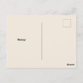 Alpine Berglandschap Waterverf Kunst Briefkaart (Achterkant)