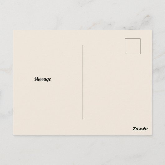 Alpine Berglandschap Waterverf Kunst Briefkaart (Achterkant)