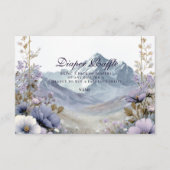 Alpine Bloom Serenity Luier Raffle  Informatiekaartje (Voorkant)