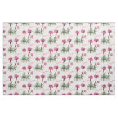 Alpine catchfly roze botanische kunst genaamd stof (Fat Quarter)