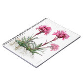 Alpine catchfly waterverf fine art notitieboek (Linkerzijde)