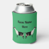 Alpine Dairy Goat - Crazy Goat Lady Blauwgroen Blikjeskoeler (Blikje Achterkant)