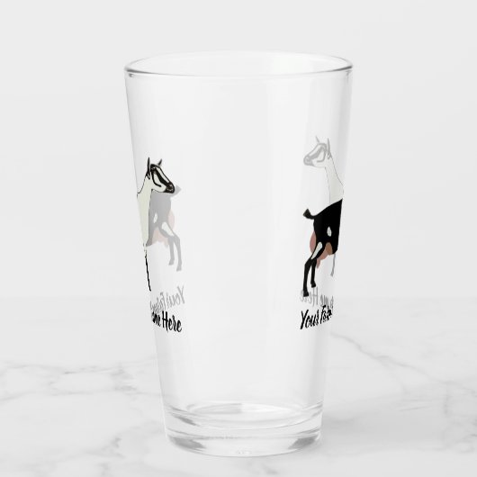 Alpine Dairy Goat Glas (Links)