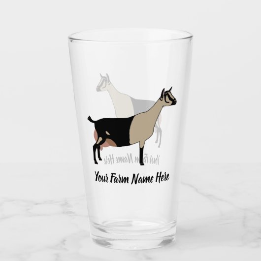 Alpine Dairy Goat Glas (Voorkant)