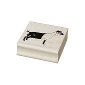 Alpine Dairy Goat Rubberstempel (Stempel)