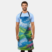 Alpine Dreamscape - Crystal Lake Schort (Gedragen)