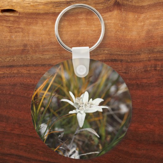 Alpine Edelweiss Sleutelhanger (Voorkant)