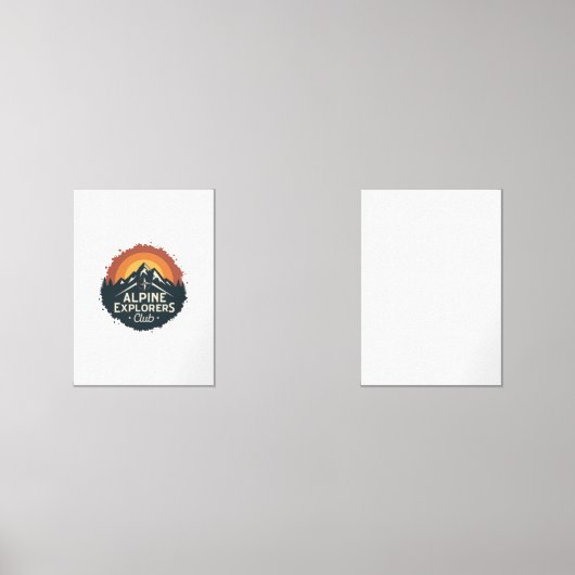  Alpine Explorers Club Muurkunst Sets (Voorkant)