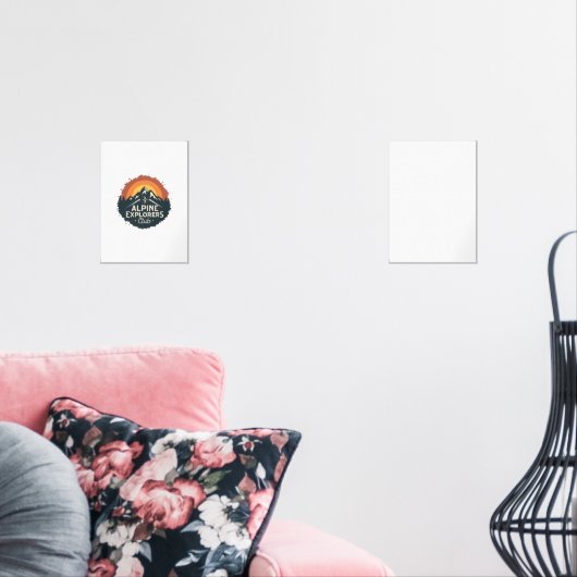  Alpine Explorers Club Muurkunst Sets (Woonkamer)