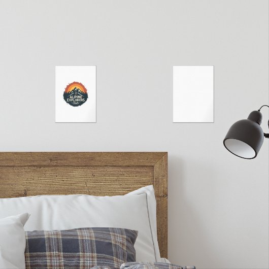  Alpine Explorers Club Muurkunst Sets (Slaapkamer)