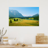 Alpine Farmland Print (Keuken)