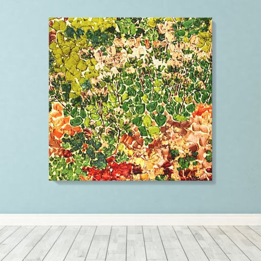 Alpine Flowers Canvas Afdruk (Insitu (Houten vloer))