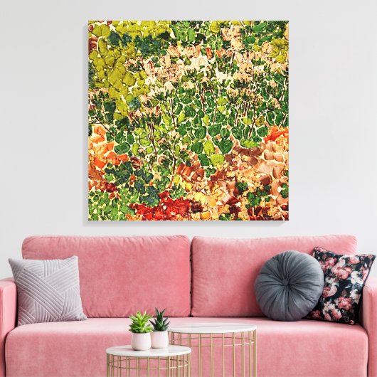 Alpine Flowers Canvas Afdruk (Insitu (Woonkamer))