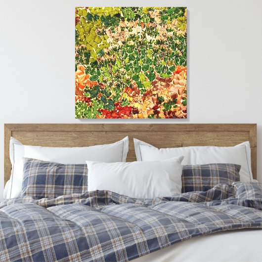 Alpine Flowers Canvas Afdruk (Insitu (Slaapkamer))
