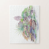 Alpine Garden Landscaping Legpuzzel (Verticaal)