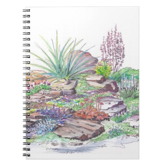 Alpine Garden Landscaping Notitieboek (Voorkant)