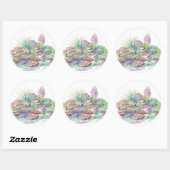 Alpine Garden Landscaping Ronde Sticker (Vel)
