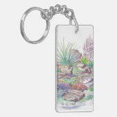 Alpine Garden Landscaping Sleutelhanger (Voorkant Links)