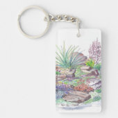 Alpine Garden Landscaping Sleutelhanger (Voorkant)