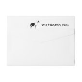 Alpine Goat Uw Boerderij Naam Wrap Around (Achterkant)