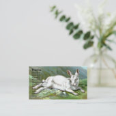 Alpine Hare Visitekaartje (Staand voorkant)