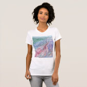 Alpine Heights Abstract Doodle T-shirt (Voorkant volledig)
