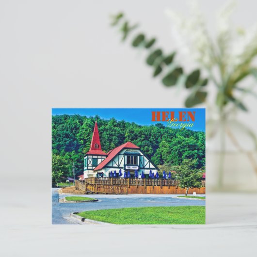 Alpine Helen, Georgia, VS. Briefkaart (Staand voorkant)