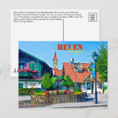 Alpine Helen, Georgia, VS. Briefkaart (Voorkant / Achterkant)