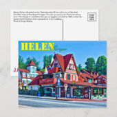 Alpine Helen, Georgia, VS. Briefkaart (Voorkant / Achterkant)