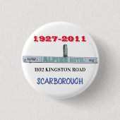 ALPINE HOTEL SCARBOROUGH RONDE BUTTON 3,2 CM (Voorkant)
