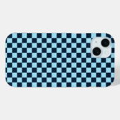 Alpine ice checkerboard pattern Case-Mate iPhone case (Achterkant (horizontaal))