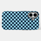 Alpine ice checkerboard pattern Case-Mate iPhone case (Achterkant (horizontaal))