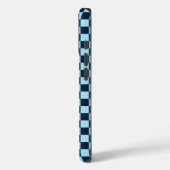 Alpine ice checkerboard pattern Case-Mate iPhone case (Achterkant / Links)
