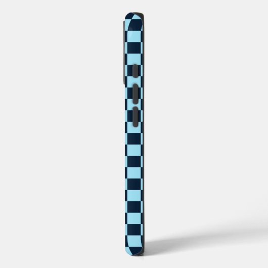 Alpine ice checkerboard pattern Case-Mate iPhone case (Achterkant / Links)