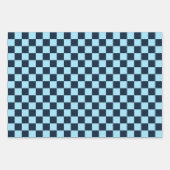 Alpine ice checkerboard pattern inpakpapier vel (Voorkant 3)