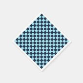 Alpine ice checkerboard pattern servet (Hoek)